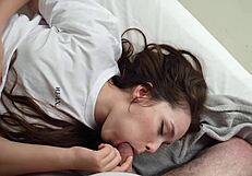 Hot spontaneous pounding with asshole stepmom in cowgirl and doggystyle creampie