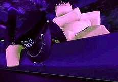 my girlfriend moans loud as i bend her over and creampie her tight ass hard