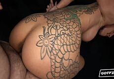 Ravyn Alexa pussy stuffed big creampie load