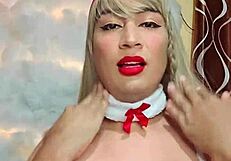 i love seeing transexual jalandonpolla all dressed up in crossdressing fun