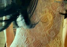 Morning homemade couple blowjob leads to teasing cowgirl ride in white fishnets!