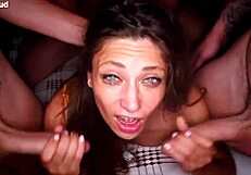 How Many Monster Cocks Can Our Stepsis Take Before She Breaks In Gangbang Double Penetration?