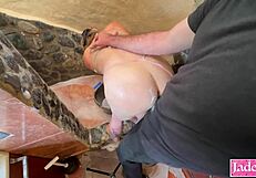 i punish cheating slave with humiliating foam bath and body writing shame