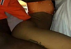 big ass ebony mommy's tight pussy grips black cock raw and relentless!