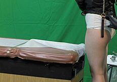 Scarlett Johnson endures choking deepthroat and gagging on huge cock