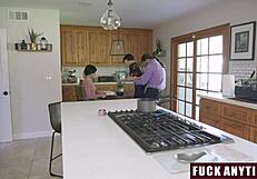 stepdaddy, fuck me and my stepmom anytime you want, she moans riding hard with the group