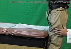 Scarlett Johnson endures choking deepthroat and gagging on huge cock