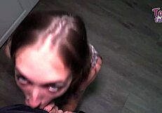 Mature Seth Brogan Creampies Breezy Bri's Big Pussy Lips and Tits in Bed