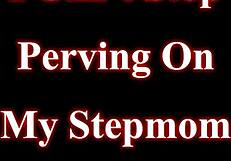 stepmom charli phoenix tempts with curvy ass perving in bedroom taboo