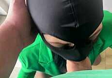 impotent hubby jerks as i deepthroat fuck his friend cum covered ass worship