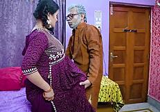 dadaji ravages virgin girl alone in hardcore frenzy