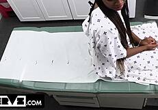 pervz black babe amari anne gets wild exam from doctor and nurse