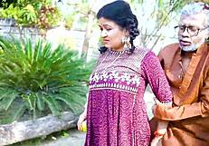 dadaji ravages virgin girl alone in hardcore frenzy