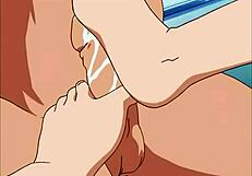 virgin shoujo auctioned for intense footjob domination