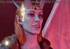 i can't resist seducing mizora in this naked baldur's gate 3 sex scene