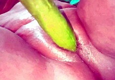 desibhabhi oils her tight pussy before getting fucked