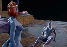 i can't resist seducing mizora in this naked baldur's gate 3 sex scene