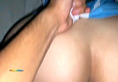 stepsis mistakes me for boyfriend fucks raw cums tight pussy homemade!