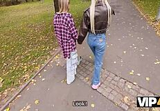 zlata shine, playful blonde cheating on gf with boss cock