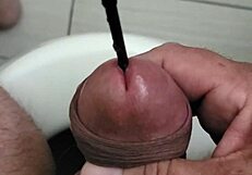 how deep can that thick penis stretch her tight hole?
