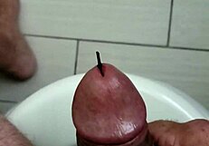 how deep can that thick penis stretch her tight hole?