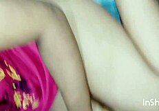 Sweet Indian bhabhi begs hardcore anal creampie in Hindi