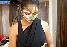 Saheb Ji Ravages Poor Maid Mamtas Pussy with Rough Fucking and Dirty Commands