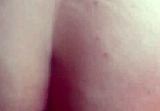 Thick white bbw bends for brutal backshots ending in hot cumshot