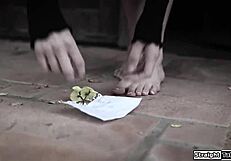 i got tricked by that stalker but ended up deepthroating his monster cock n loving the rough pussy fuck