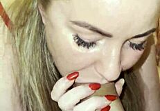 im makin this huge blowjob for my stepson with big natural tits to make him super happy