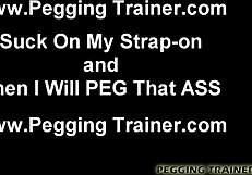 Feel my fat strapon stretching your tight ass deeper with every thrust?