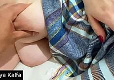 Sexy Step Mom Takes Morning Sideways Doggystyle Pounding