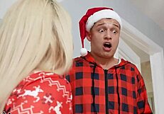 fucking hot blonde and redhead neighbors beats lonely christmas - full flick