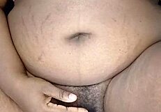 bbw milf trembles with wet pussy pleasure in closeup solo