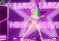 wanna worship megurine luka's big tits ass in full nude mod fever?