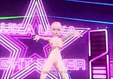 wanna worship megurine luka's big tits ass in full nude mod fever?