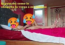 damn! 18-year-old student fucks teacher hard and fills her pussy with cum