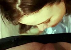 french milf in red satin leopard bodysuit black leather pants heels deepthroats rims doggystyle pov – straight full view!