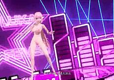 wanna worship megurine luka's big tits ass in full nude mod fever?