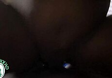 ebony amateur rides massive cock like a pro horse rider