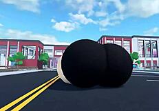 My thicc avatar shakes huge ass and tits wildly for you 🍑💦🕺