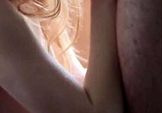 Ruda Cat's Long Legs Spread Wide for Creampie