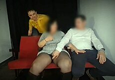 fucking in the cinema feels so risky and thrilling with every thrust