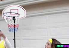 oh fuck yes stepmoms swap and train stepsons with deepthroat orgy action!