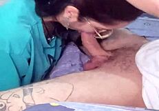 She craves deepthroat rides till overflowing with hot cum!