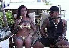 Watch Bruna Carlos and Matheus Caetano in Sheer Red Casting Compilation!