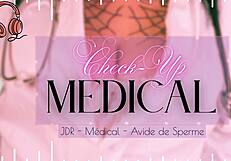 French doc milks cock in check-up?