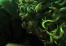 i love this granny's gummy smile while she sucks