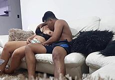 hey babe check my roommate latina pounding her stepbro in dorm