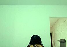 gostosa dances funk shaking chubby latina ass and natural tits for camera